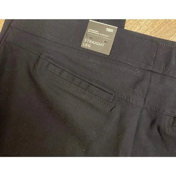 New with tags torrid studio high-rise relaxed stretch black trouser pant… - Picture 5 of 6